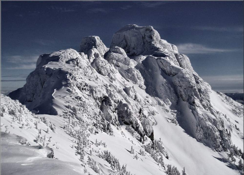 The majestic Mount Cain. 